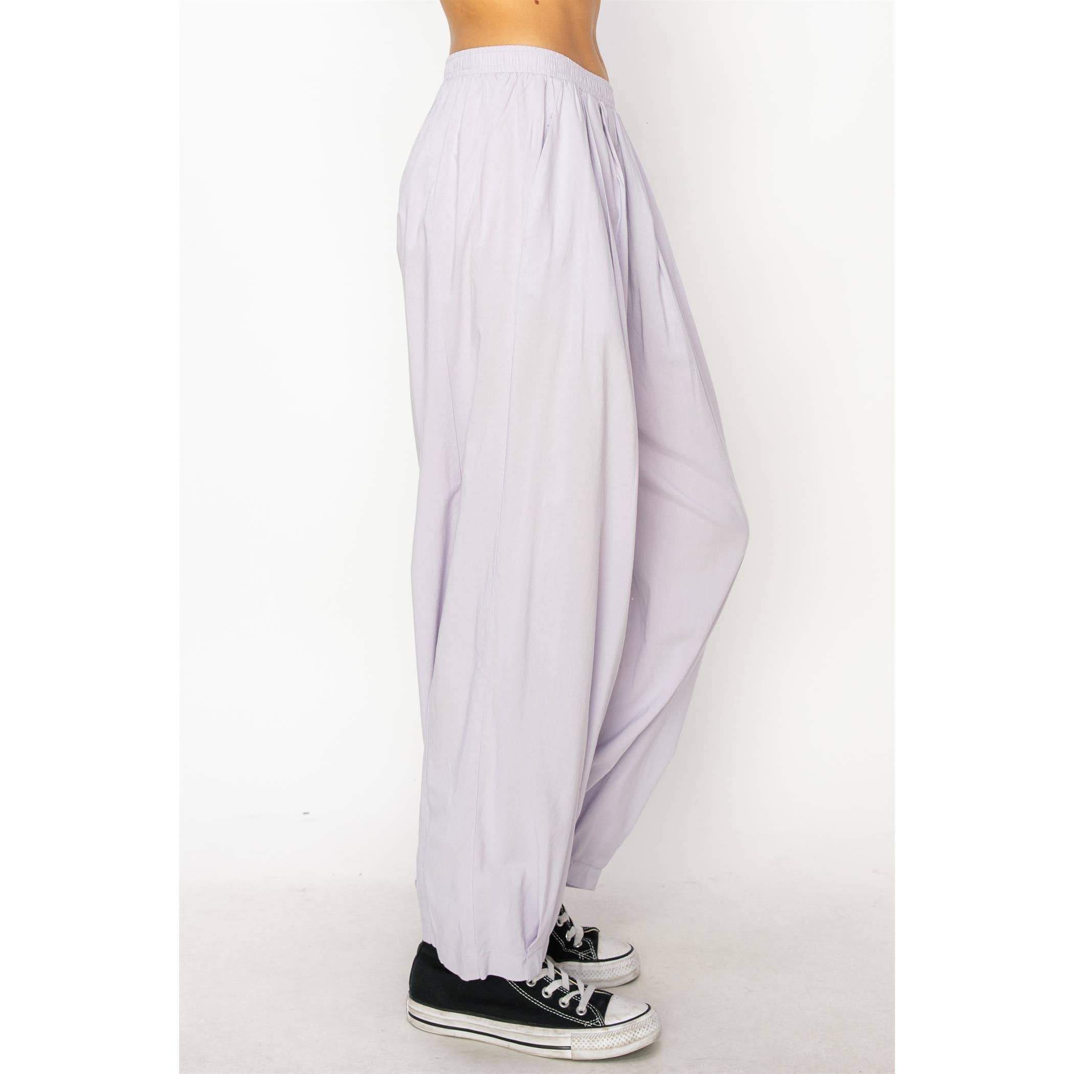 Mid Rise Wide Leg Pants