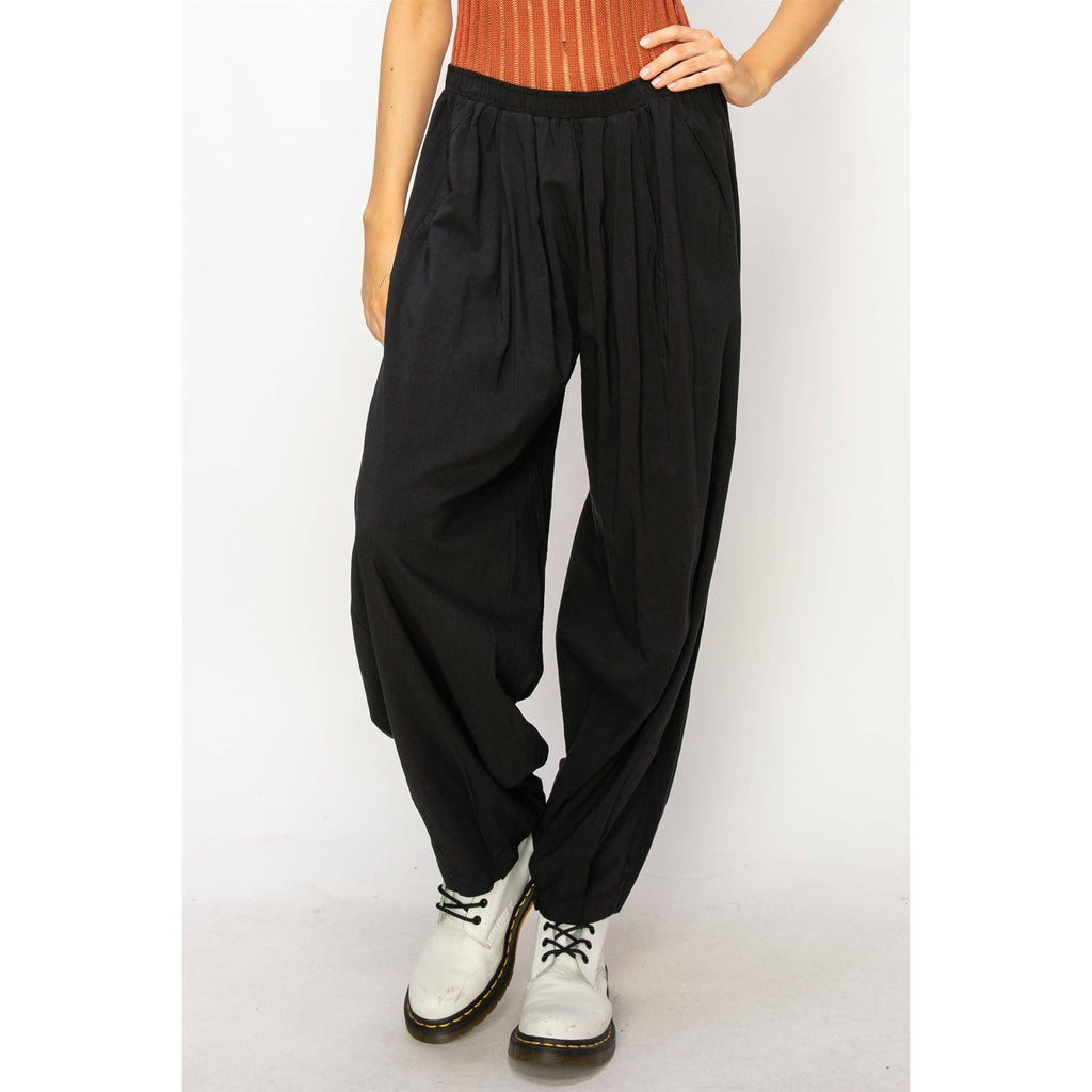 Mid Rise Wide Leg Pants