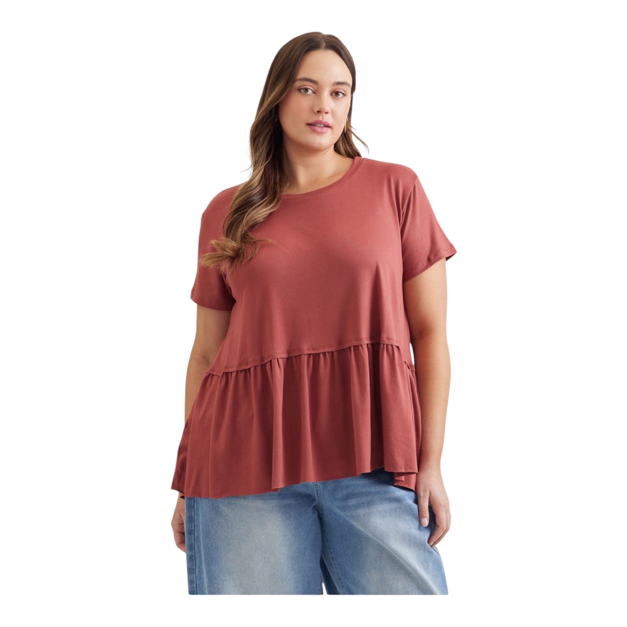 Entro Peplum Top