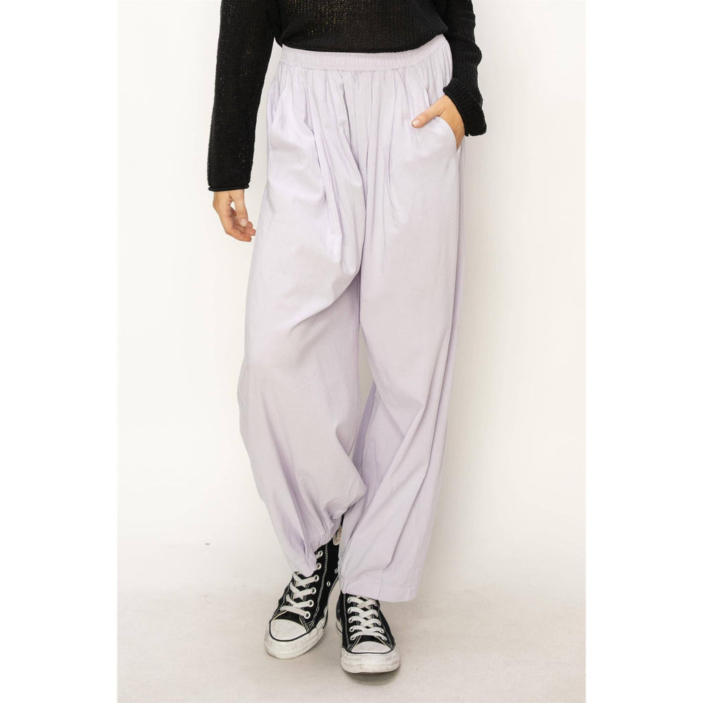Mid Rise Wide Leg Pants