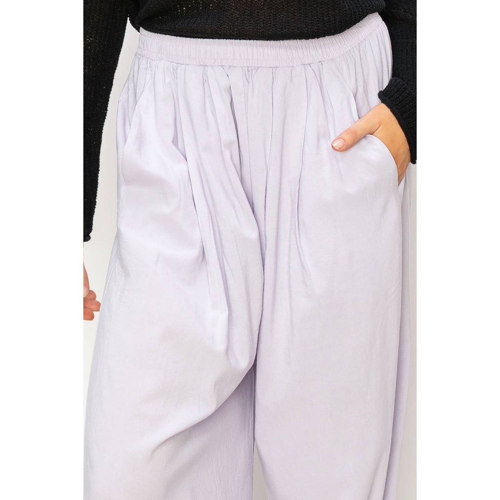 Mid Rise Wide Leg Pants