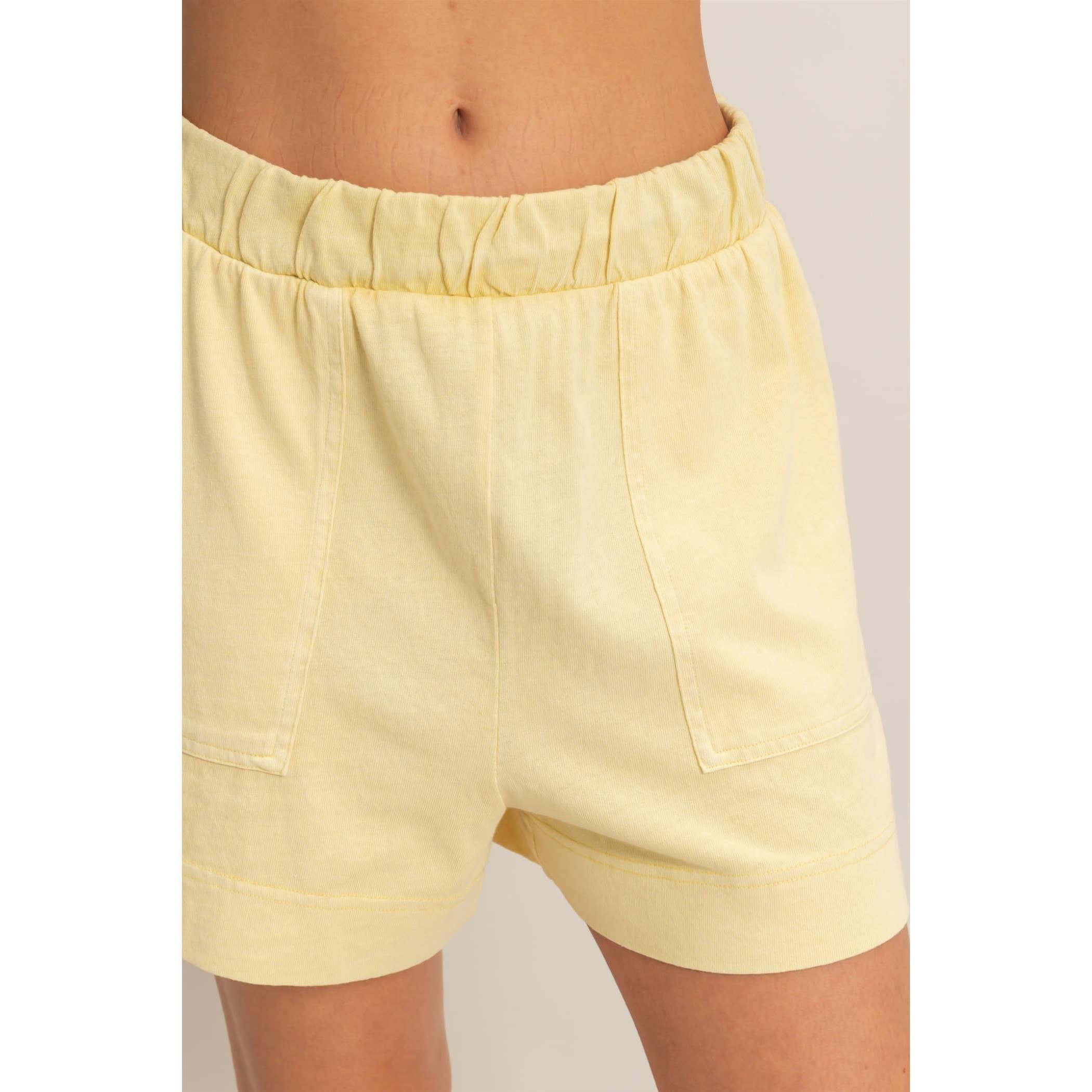 Sleeveless Round Neck Top & Shorts Set
