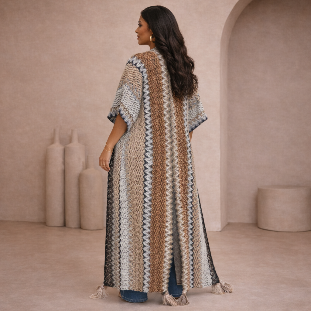 Knit Kimono Oversize Cardigan Boho