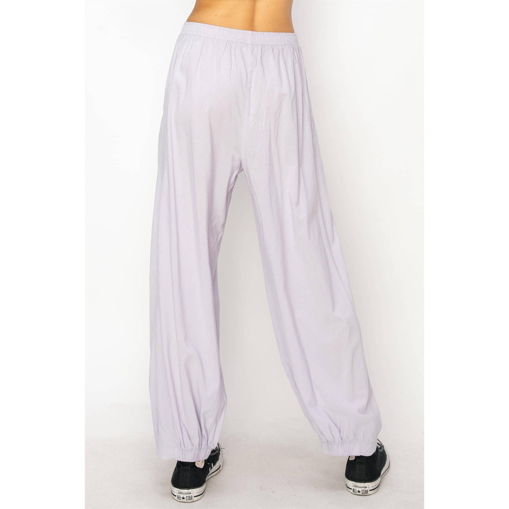 Mid Rise Wide Leg Pants