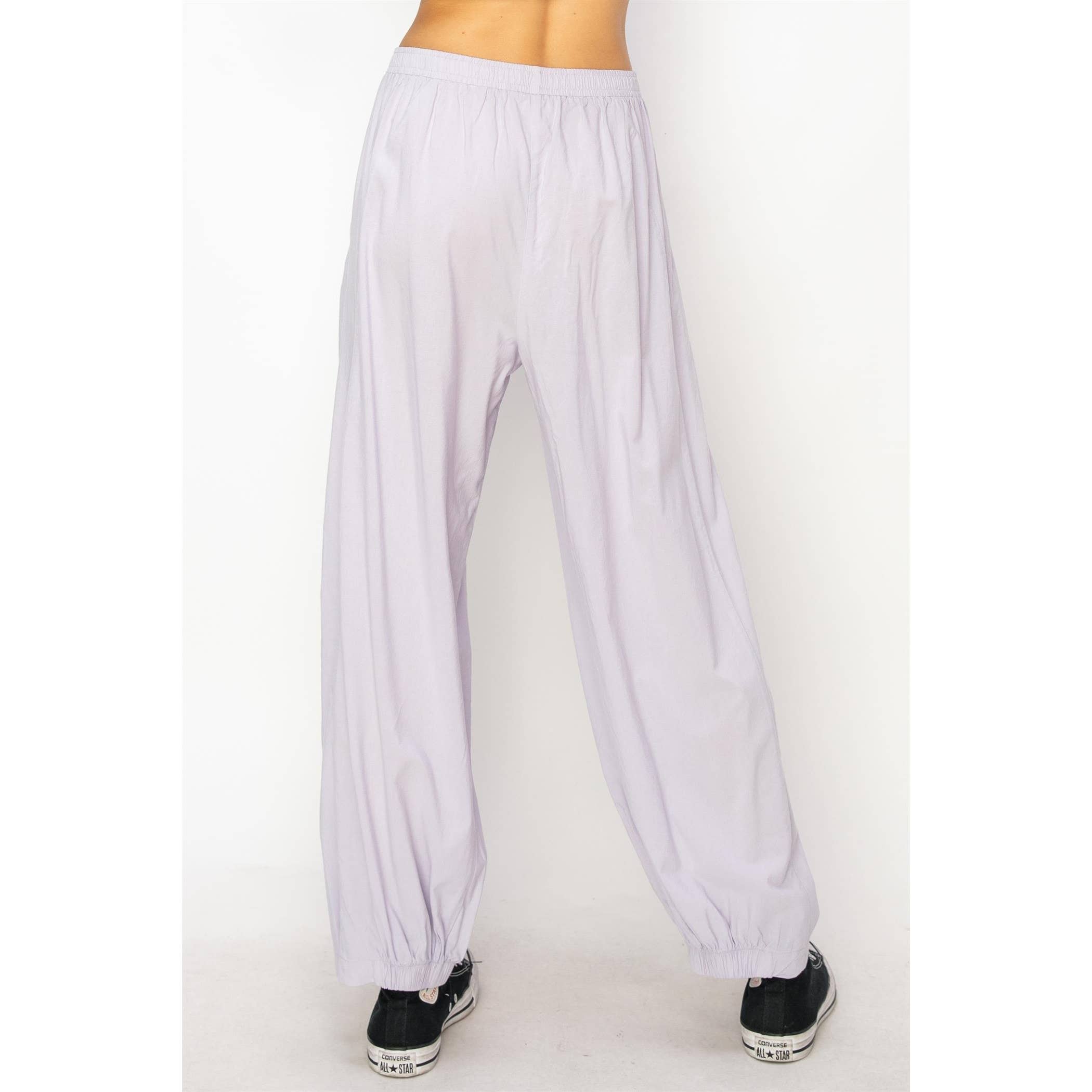 Mid Rise Wide Leg Pants