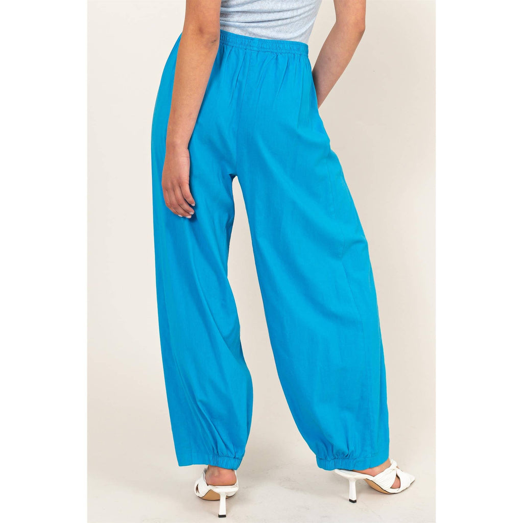 Mid Rise Wide Leg Pants
